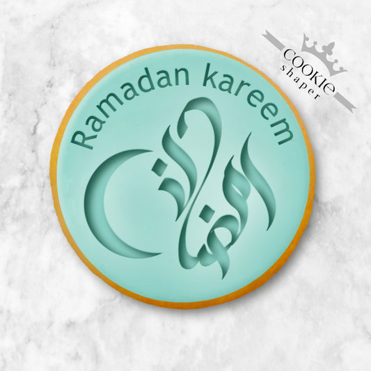 Cookie Stamp and Cookie Cutter Embosser | Ramadan Kareem