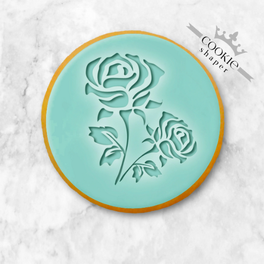 Cookie Stamp Embosser - Roses